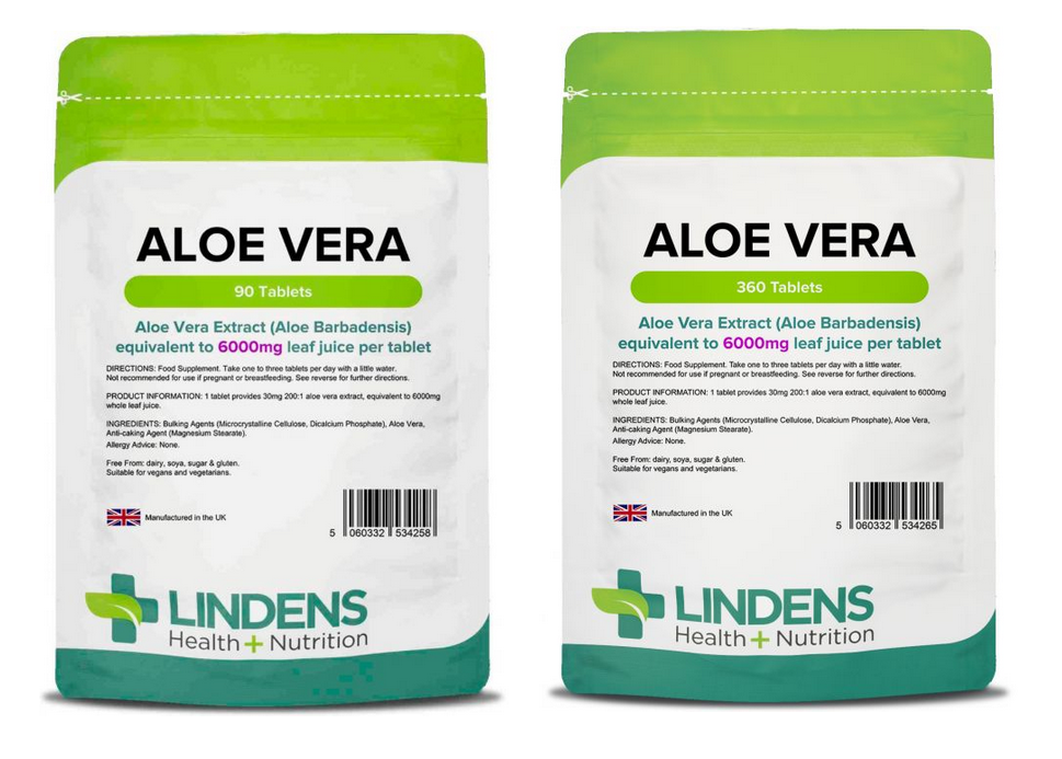 Aloe Vera 90 And 360 Tablets